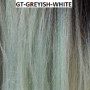 Perruque Beyoncé Semi-Naturelle gamme Wig Fashion Couleur GT GREYISH WHITE