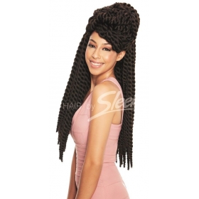 Tissage Mambo Satin Twist 22" Fashion Idol Express de Sleek hair