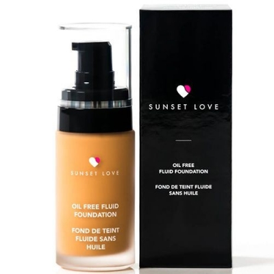 Fond de Teint Fluide Sans Huile - Sunset Love Cosmetics