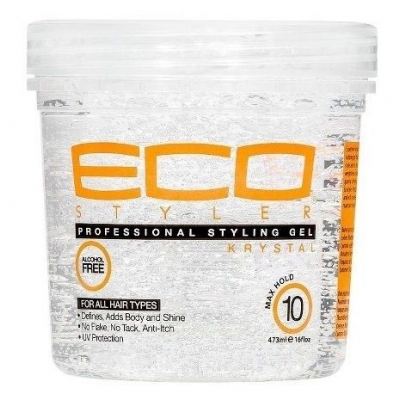 Eco Styler Krystal - Gel de Fixation Firm Hold 8 - Ecoco 236ml