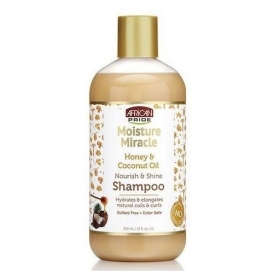 Shampooing Coco & Miel - Moisture Miracle - African Pride 354 ml