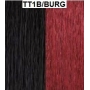 Perruque Nadida Synthétique Lace Parting - Spotlight Sleek Couleur TT1B/BURG