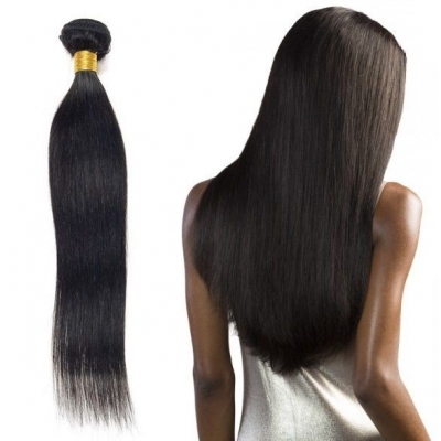 Tissage Brésilien Lisse 18 pouces Grade 10A Remy hair