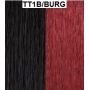 Tissage Duchess Weave Synthétique Fashion Idol Sleek hair Couleur TT1B/BURG