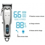 Tondeuse Cheveux Professionnelle avec Ecran LCD Sans Fil Rechargeable