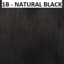 Perruque Brésilienne Marion Cheveux Naturels gamme Spotlight couleur Natural Black