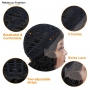 Perruque Lace Front Wig brésilienne bouclée taille courte