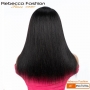 Perruque Bob Lace Front Wig Rebecca Fashion cheveux lisse