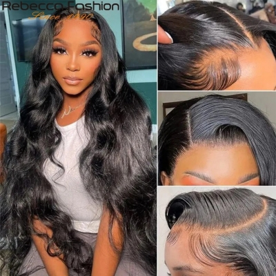 Perruque Brésilienne Lace Front Wig Body Wave Ondulé 13x4