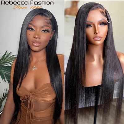 Perruque Bob Brésilienne Lisse Lace Front Wig sans colle