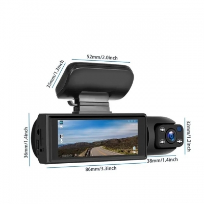 Dashcam enregistreur de conduite haute définition DVR