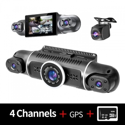 Dashcam enregistreur caméra de tableau de bord pour voiture DVR Wifi FHD