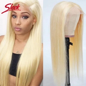 Perruque Brésilienne Lace Front Wig  lisse Blonde