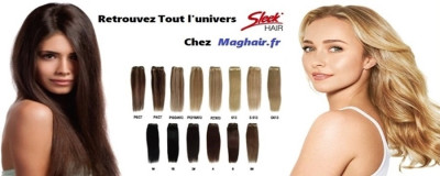 Extension de cheveux synthétique et naturels pas cher